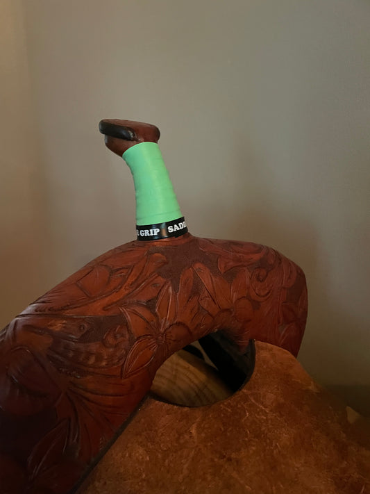 Good Luck Green Saddle Grip